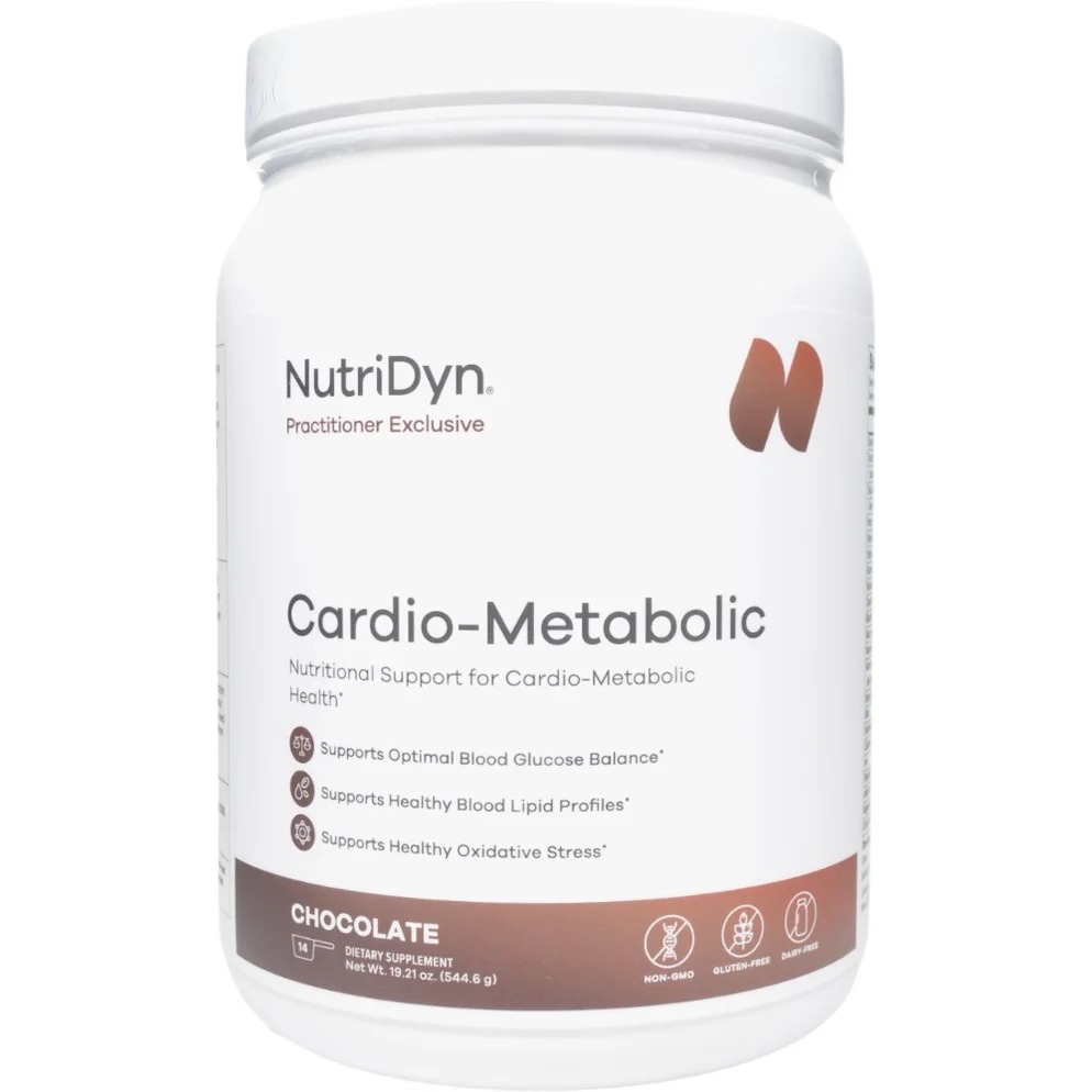 Cardio Metabolic Powder (Chocolate) x14 Servings, 19.21 oz (545 g) - NutriDyn - NutriDyn