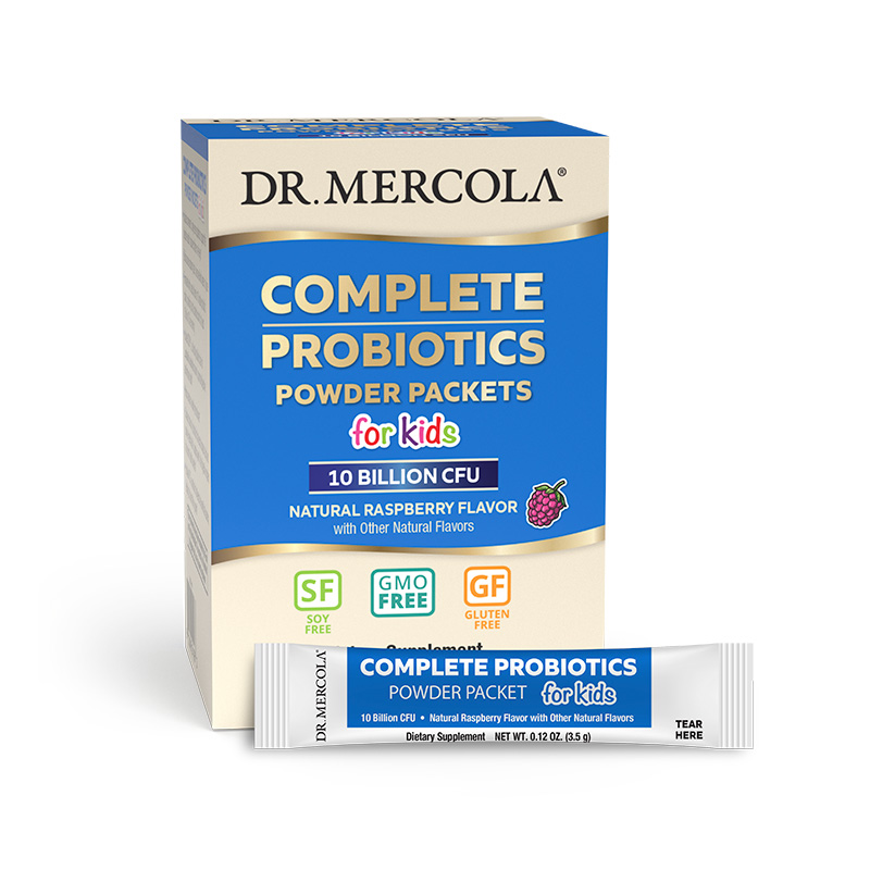 Complete Probiotics for Kids 10 Billion CFU x30 Packets - Dr. Mercola - Dr. Mercola