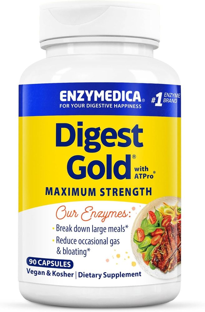 Digest Gold x90 Capsules - Enzymedica - Enzymedica