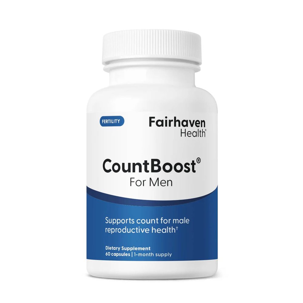 CountBoost for Men x60 Capsules - Fairhaven Health - Fairhaven Health