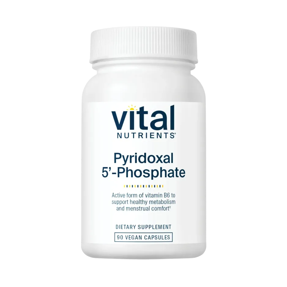 Pyridoxal 5'-Phosphate (P-5-P) (Vitamin B6) x90 Capsules - Vital Nutrients - Vital Nutrients