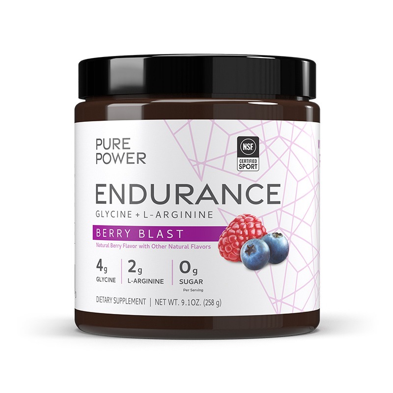 Endurance (Glycine + L-Arginine) Powder x30 Servings, 9.1 oz (258 g) - Dr. Mercola - Dr. Mercola
