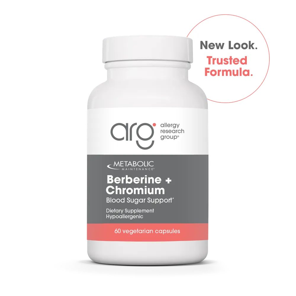 Berberine with Chromium x60 Capsules - Metabolic Maintenance - Metabolic Maintenance