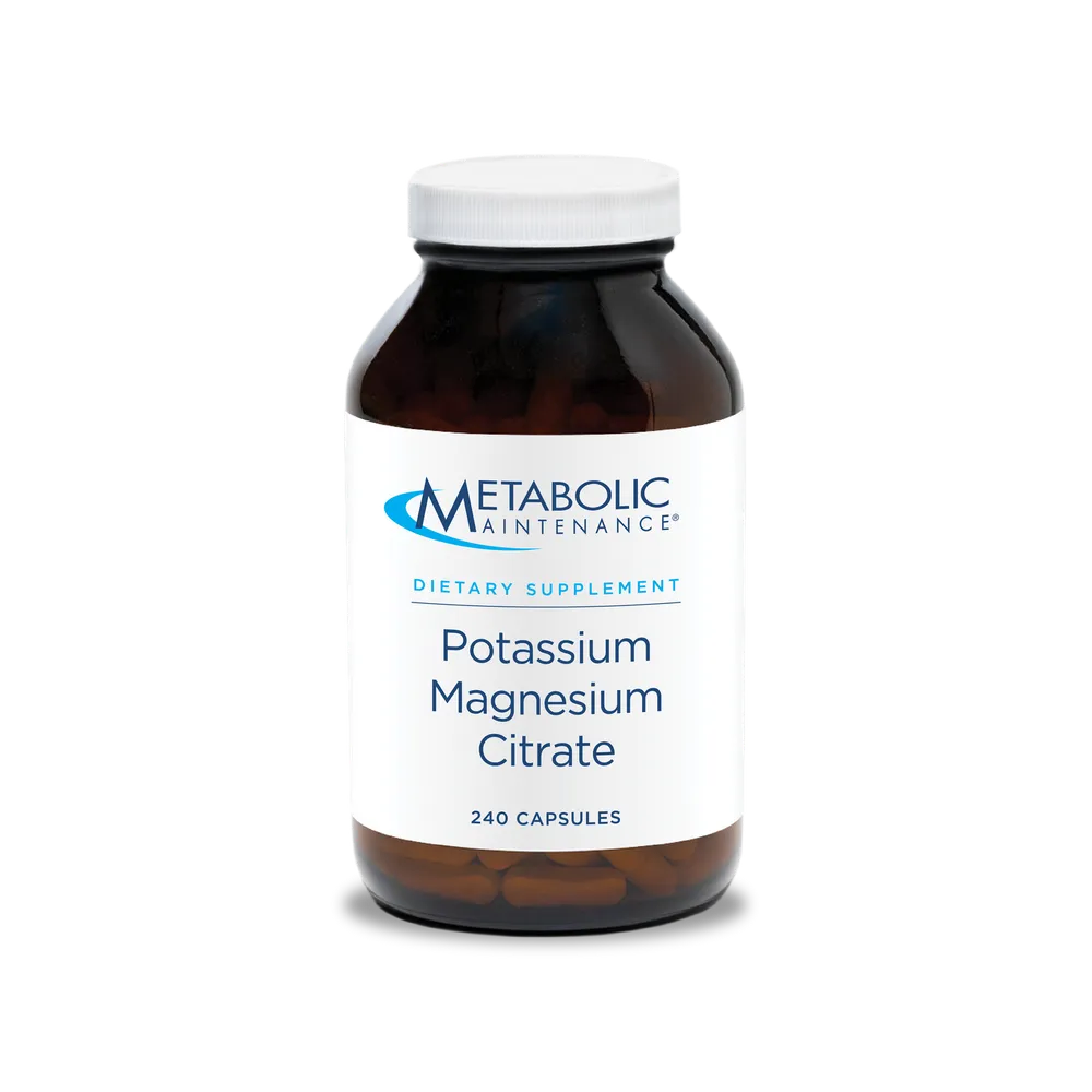 Potassium Magnesium Citrate x240 Capsules - Metabolic Maintenance - Metabolic Maintenance