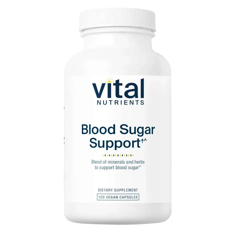 Blood Sugar Support x60 Capsules - Vital Nutrients - Vital Nutrients