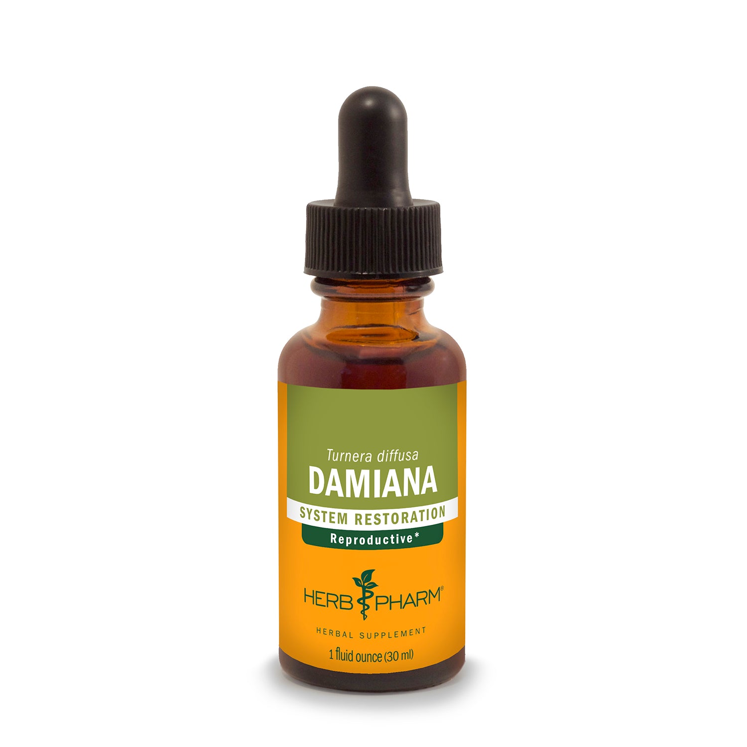 Organic Damiana Extract 1 fl oz (30 mL) - Herb Pharm - Herb Pharm