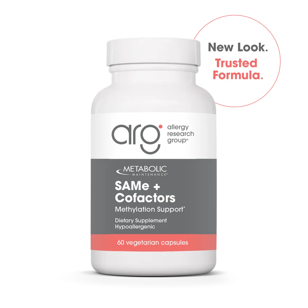 SAMe + Cofactors x60 Capsules - Metabolic Maintenance - Metabolic Maintenance