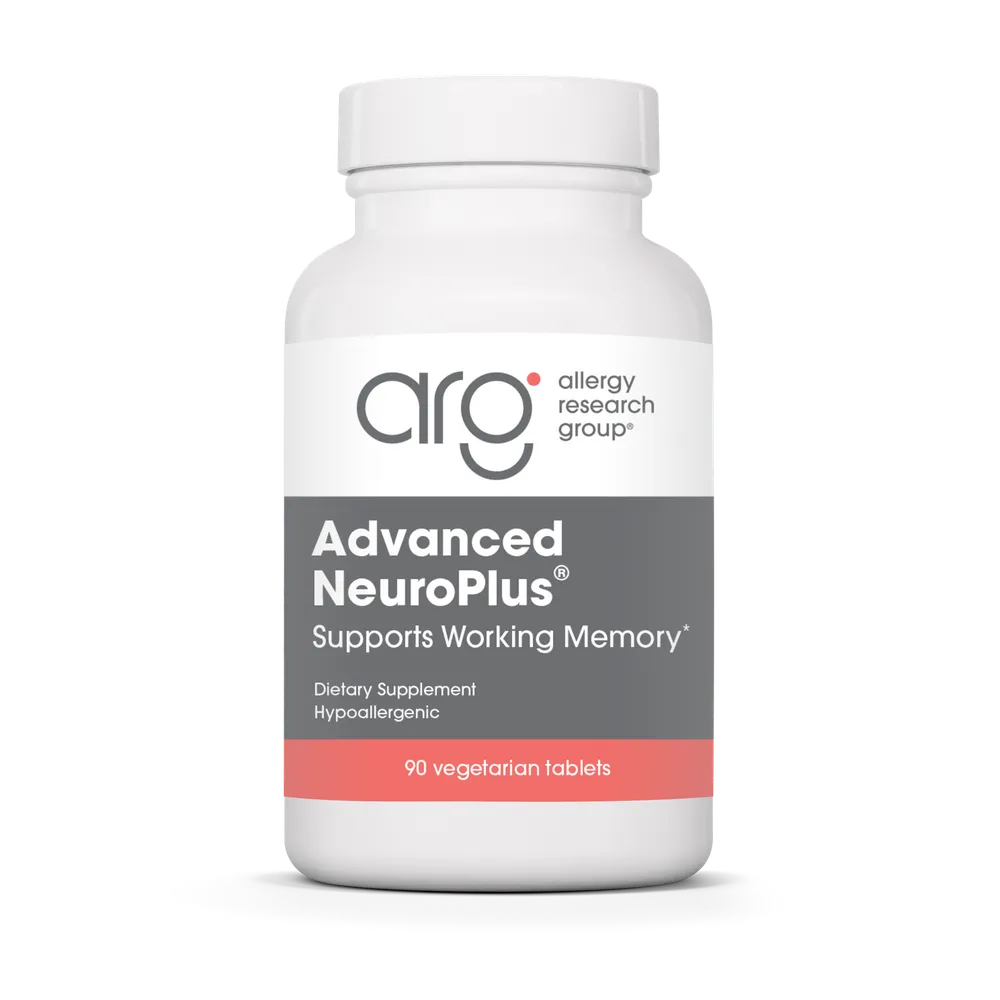 Advanced NeuroPlus x90 Capsules - Allergy Research Group - Allergy Research Group
