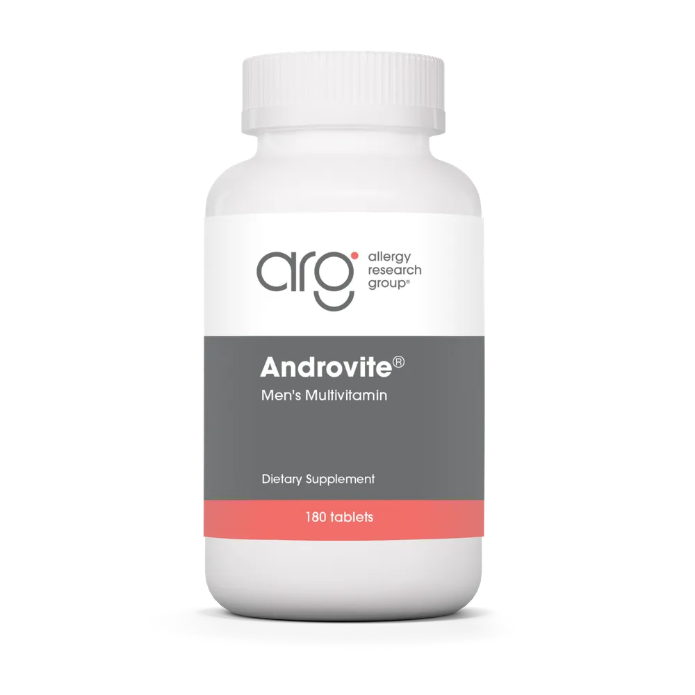 Androvite Multivitamin for Men x180 Tablets - Allergy Research Group - Allergy Research Group