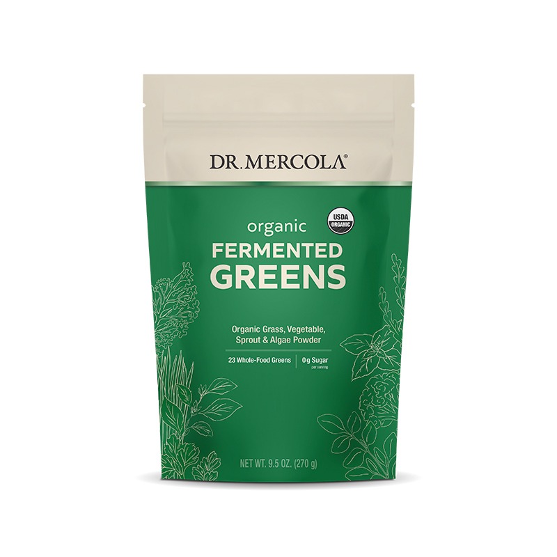 Organic Fermented Greens x180 Capsules - Dr. Mercola - Dr. Mercola