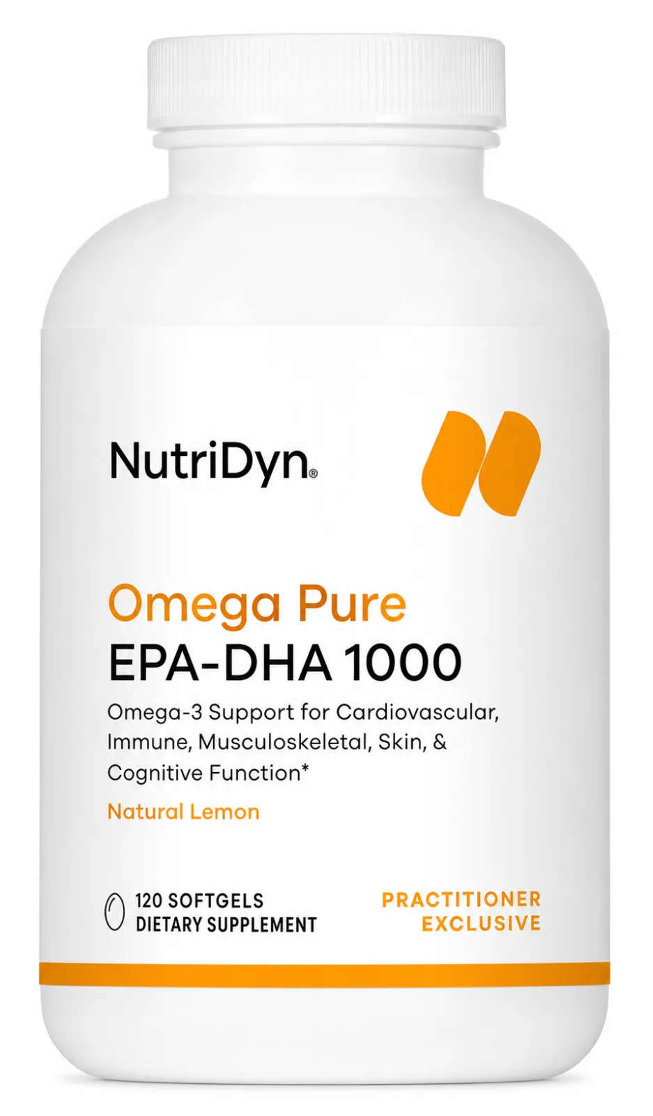 Omega Pure EPA-DHA 1000 x120 Softgels - NutriDyn - NutriDyn