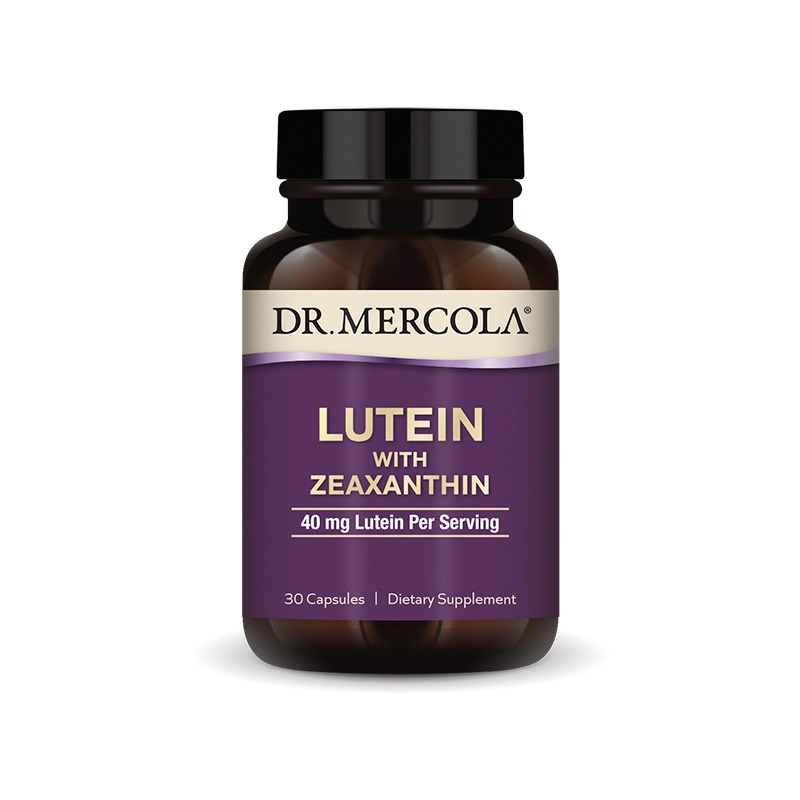Lutein with Zeaxanthin x30 Capsules - Dr. Mercola - Dr. Mercola