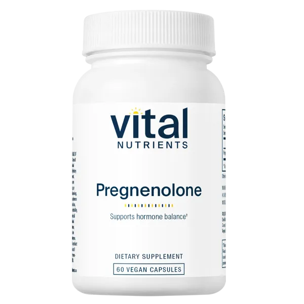Pregnenolone 10mg x60 Capsules - Vital Nutrients - Vital Nutrients