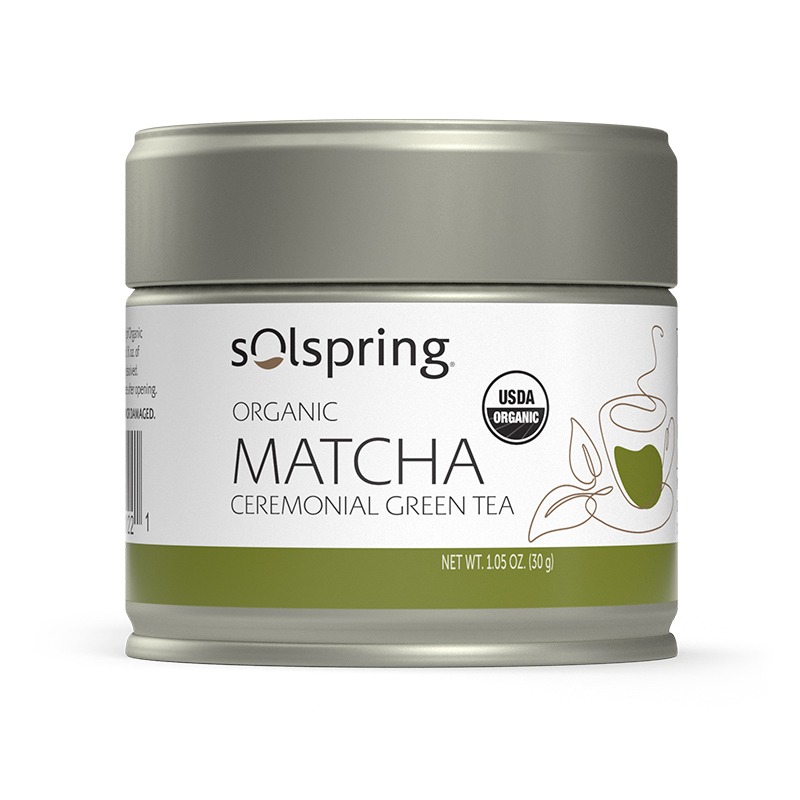 Organic Ceremonial Matcha Green Tea Powder x23 Servings, 1.05 oz (30 g) - Dr. Mercola - Dr. Mercola