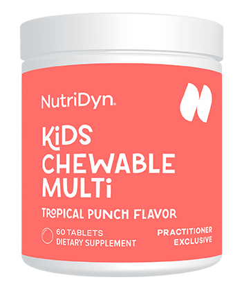 Kids Chewable Multi (Tropical Punch) x60 Chewable Tablets - NutriDyn - NutriDyn