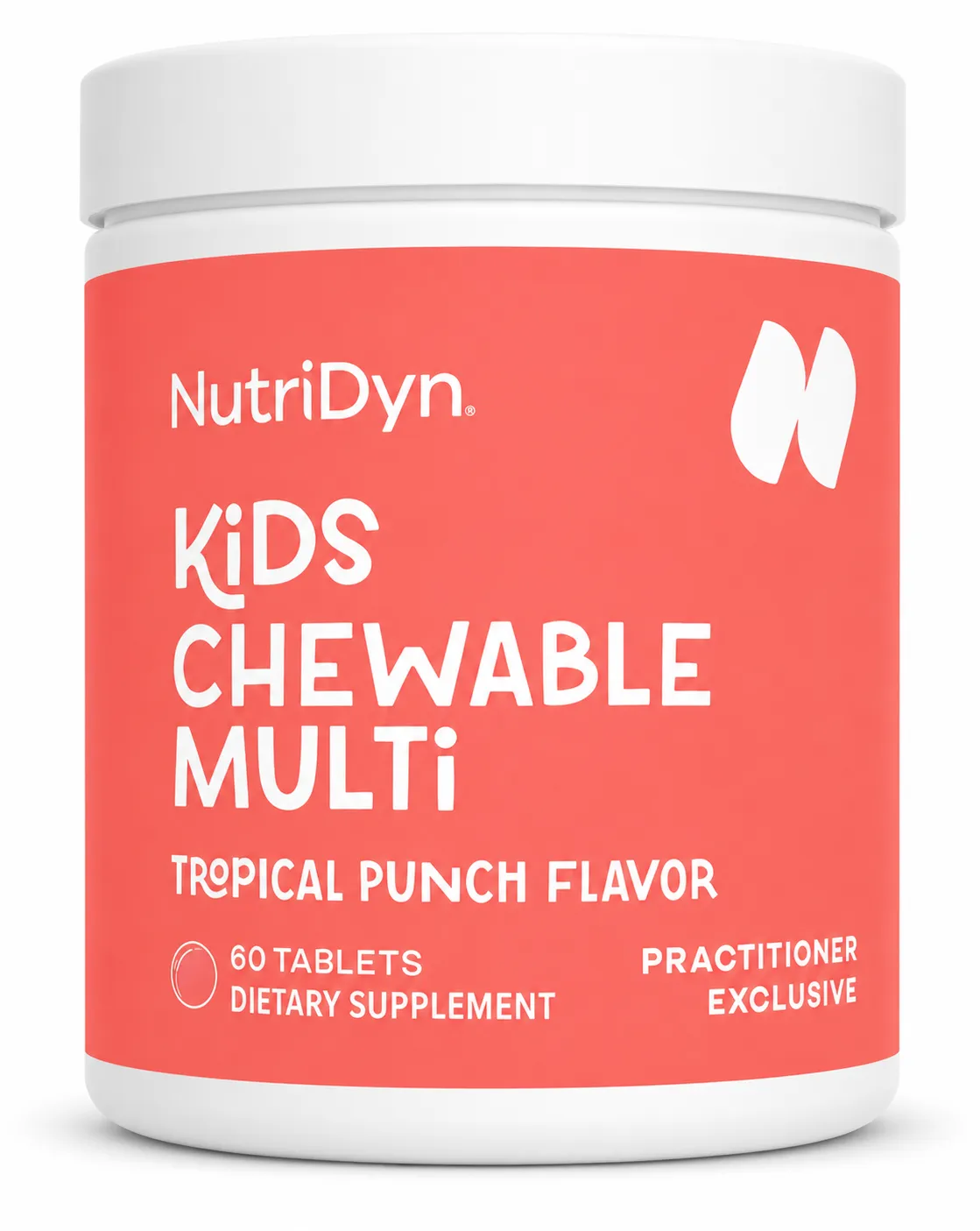 Kids Chewable Multi (Tropical Punch) x60 Chewable Tablets - NutriDyn - NutriDyn