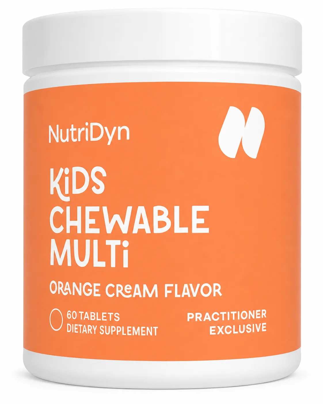 Kids Chewable Multi (Orange Cream) x60 Chewables - NutriDyn - NutriDyn