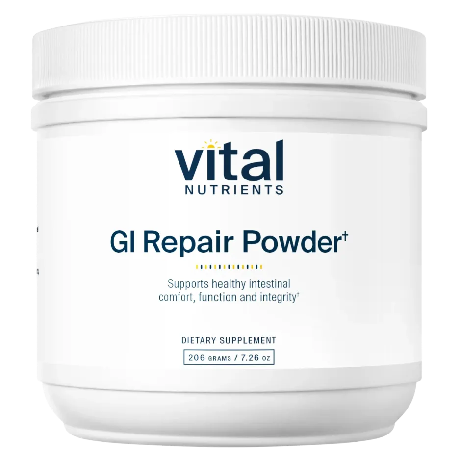 GI Repair Powder x40 Servings, 7.26 oz (206 g) - Vital Nutrients - Vital Nutrients