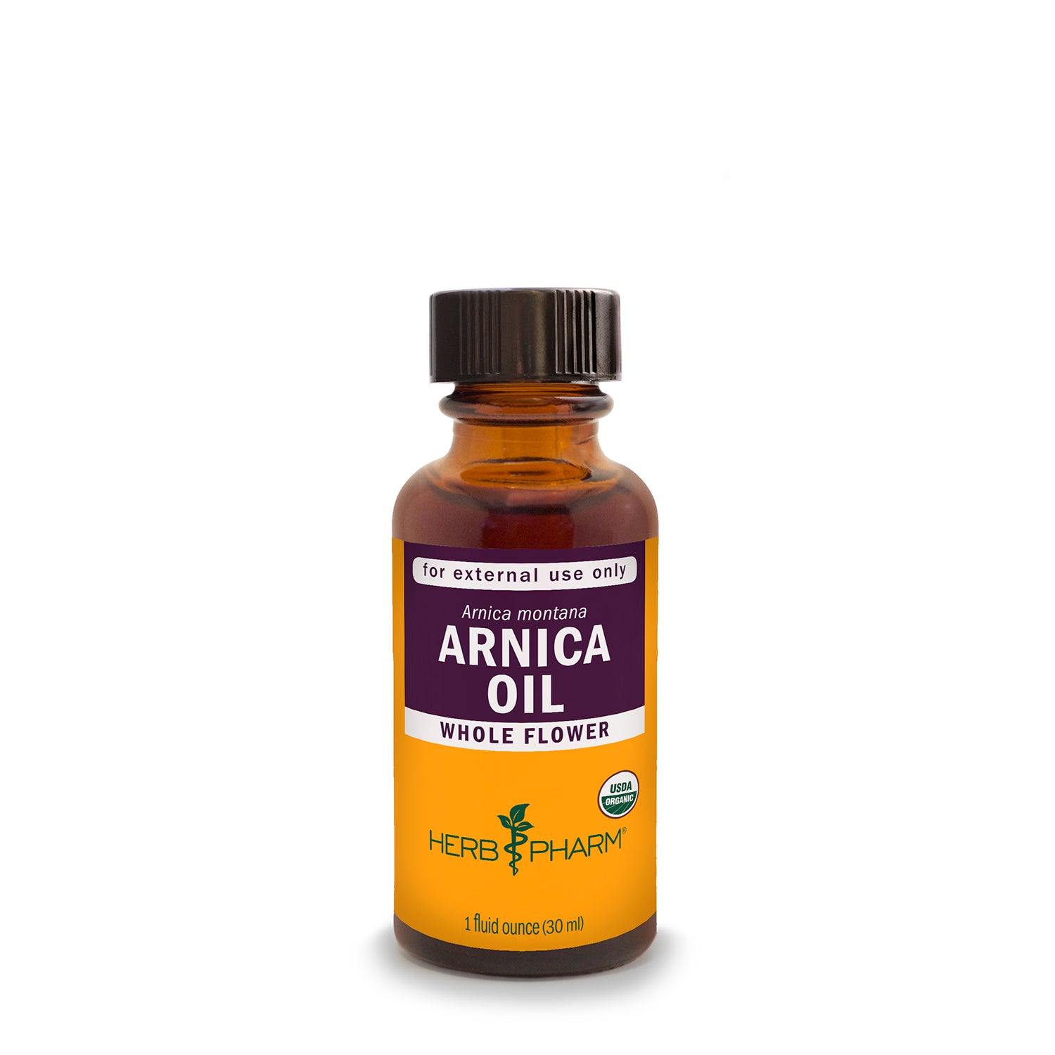Organic Arnica Oil 1 fl oz (30 mL) - Herb Pharm - Herb Pharm