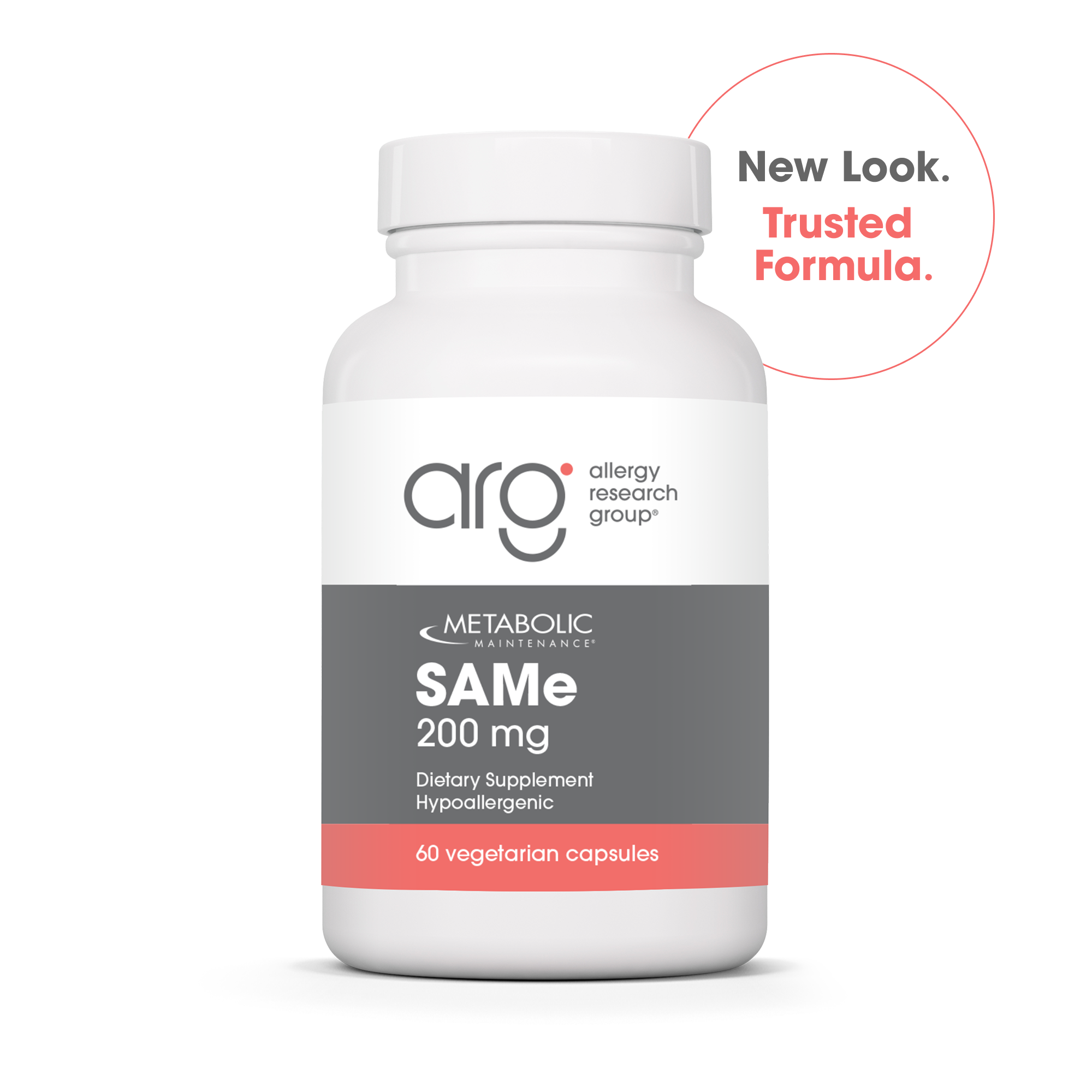 SAMe 200mg x60 Capsules - Metabolic Maintenance - Metabolic Maintenance