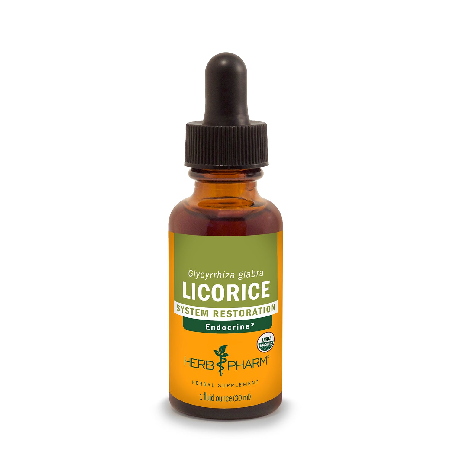 Organic Licorice Extract 1 fl oz (30 mL) - Herb Pharm - Herb Pharm