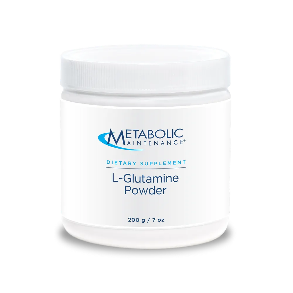 L-Glutamine Powder 1,000mg x200 Servings, 7.1 oz (200 g) - Metabolic Maintenance - Metabolic Maintenance