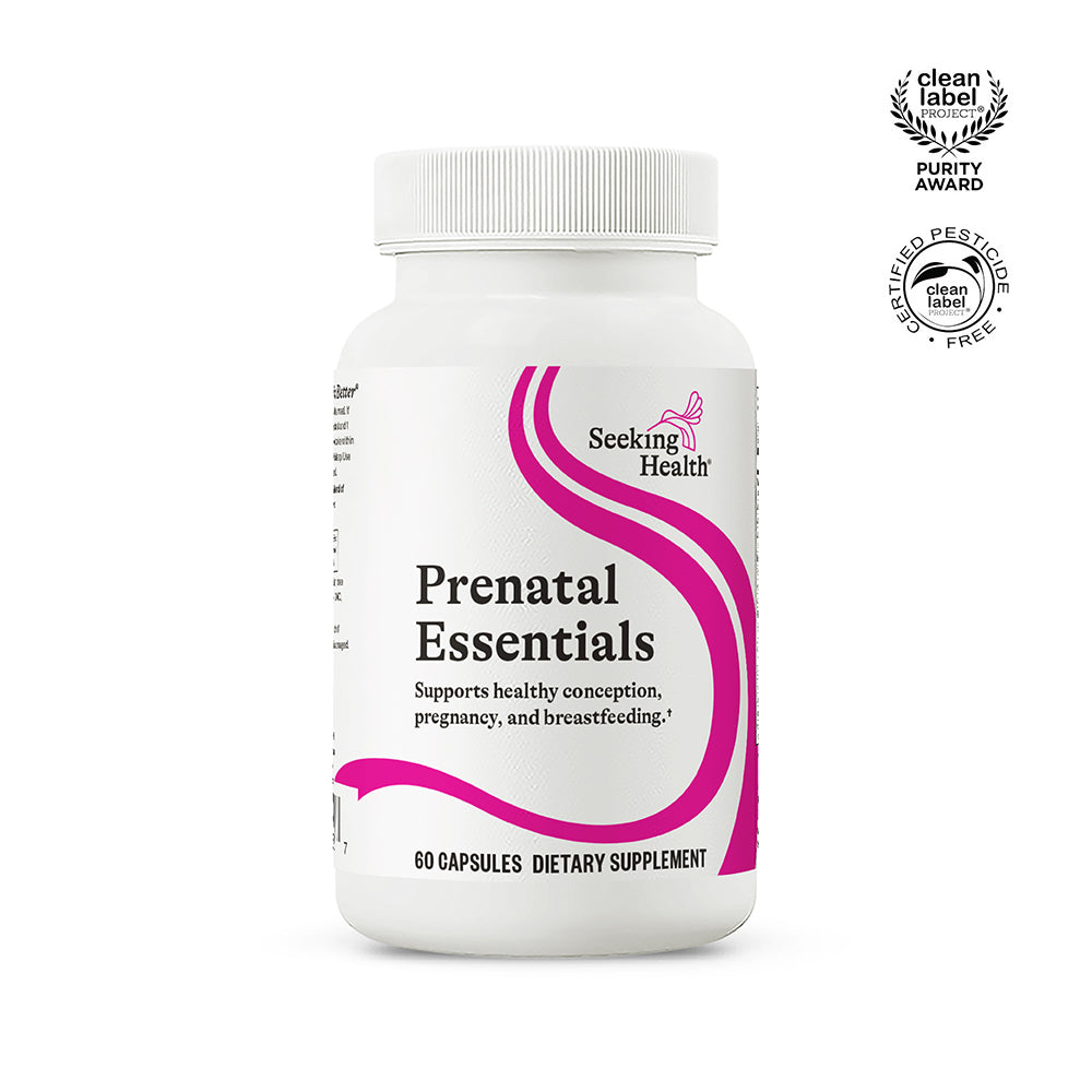 Prenatal Essentials x60 Capsules - Seeking Health - Seeking Health