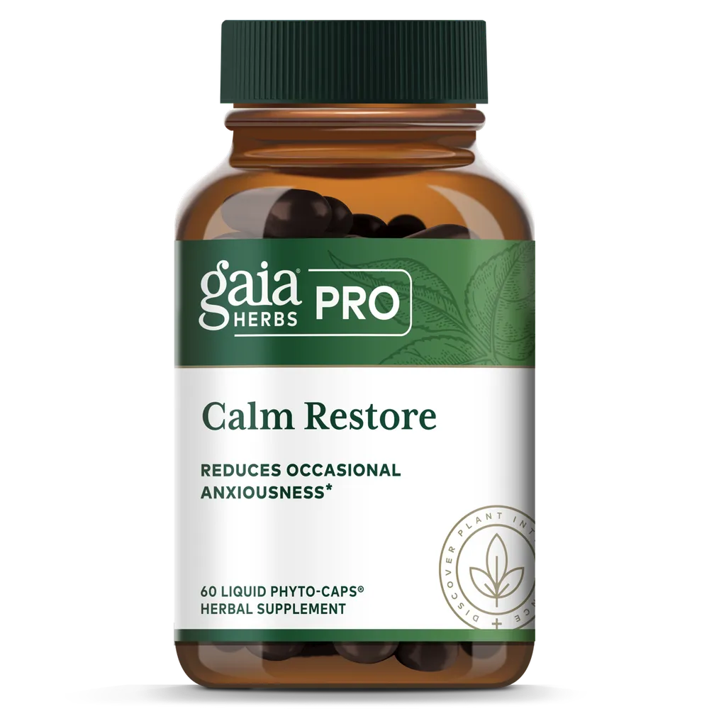 Calm Restore x60 Capsules - Gaia Herbs Pro - Gaia Herbs Pro