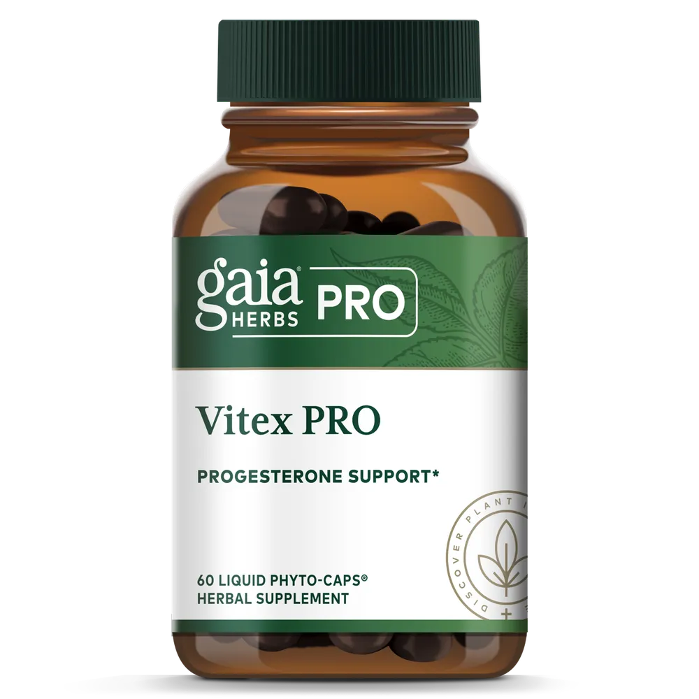Vitex (Progesterone Support) x60 Capsules - Gaia Herbs Pro - Gaia Herbs Pro