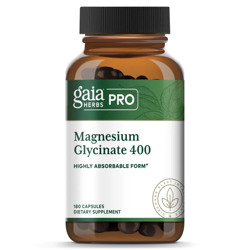 Magnesium Glycinate x180 Capsules - Gaia Herbs Pro - Gaia Herbs Pro
