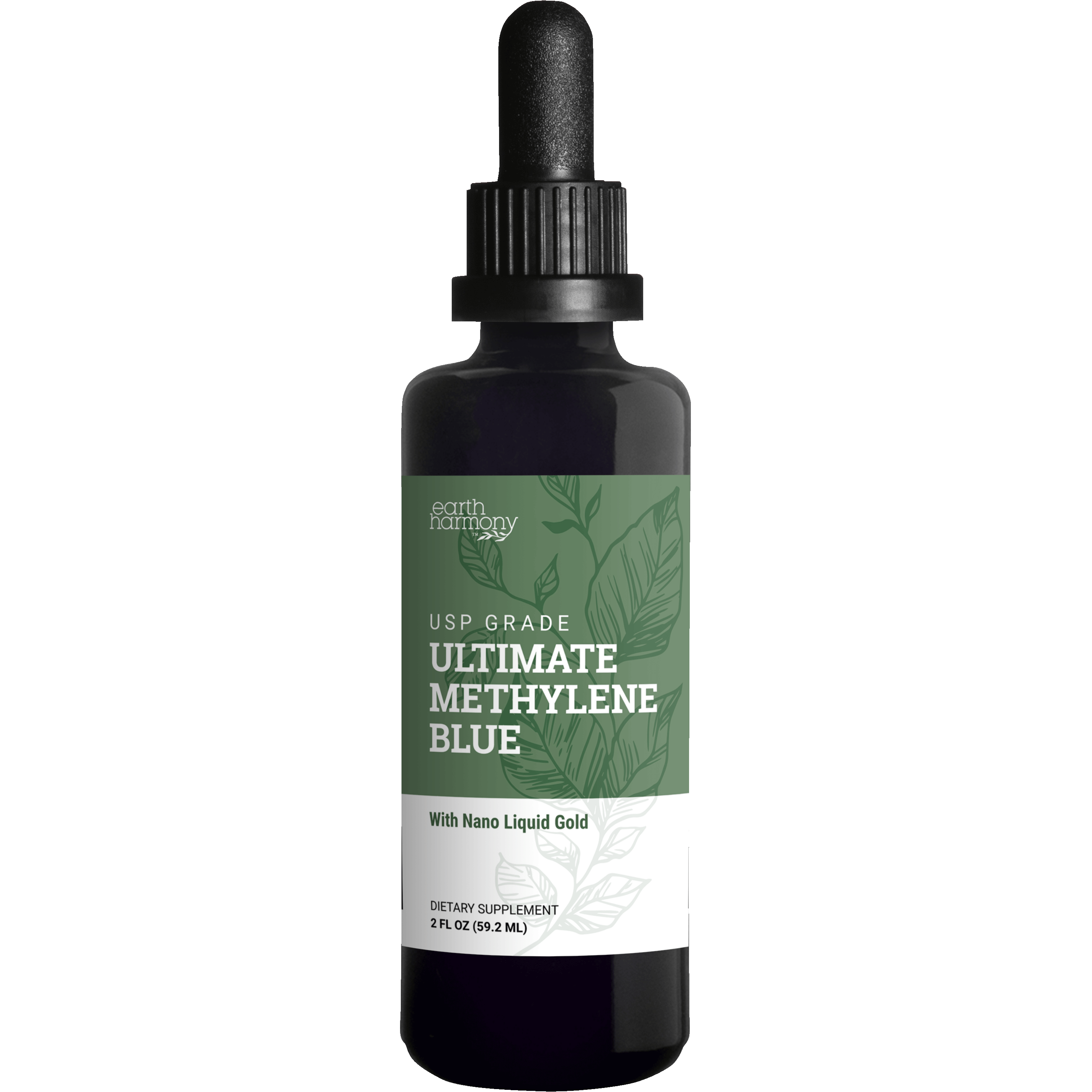 Ultimate Methylene Blue 1% USP Liquid 2 fl oz (59 mL) - Earth Harmony - Earth Harmony
