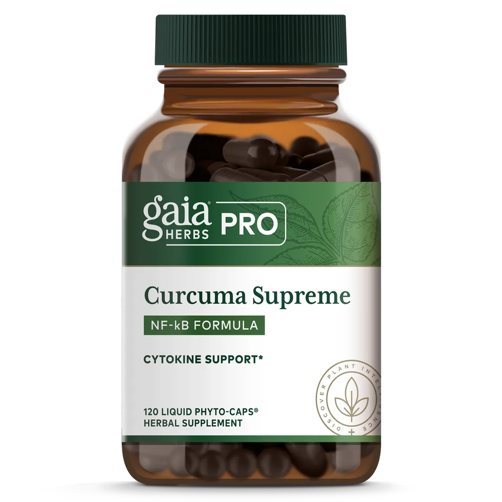 Curcuma Supreme x120 Softgels - Gaia Herbs Pro - Gaia Herbs Pro