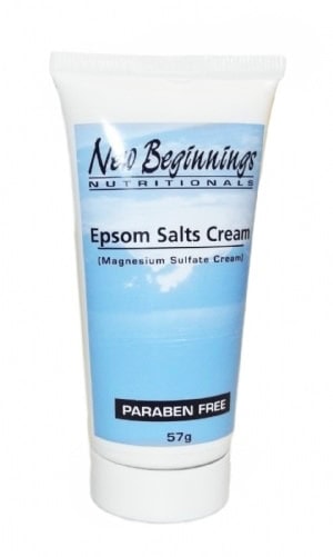 Epsom Salts Cream (57g) - New Beginnings - New Beginnings
