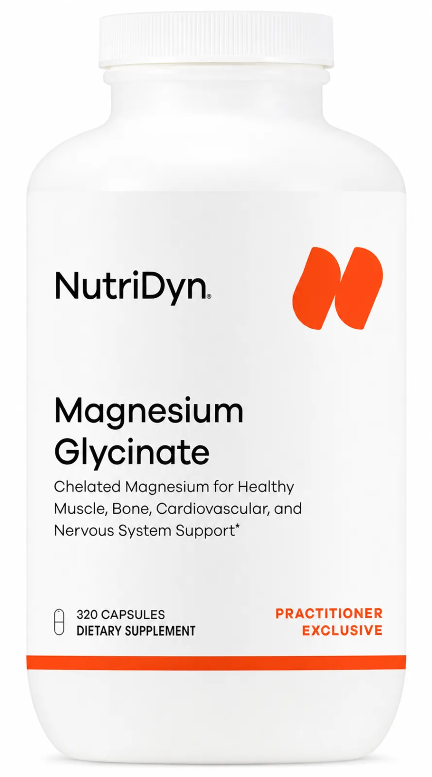 Magnesium Glycinate x320 Caps - NutriDyn - NutriDyn