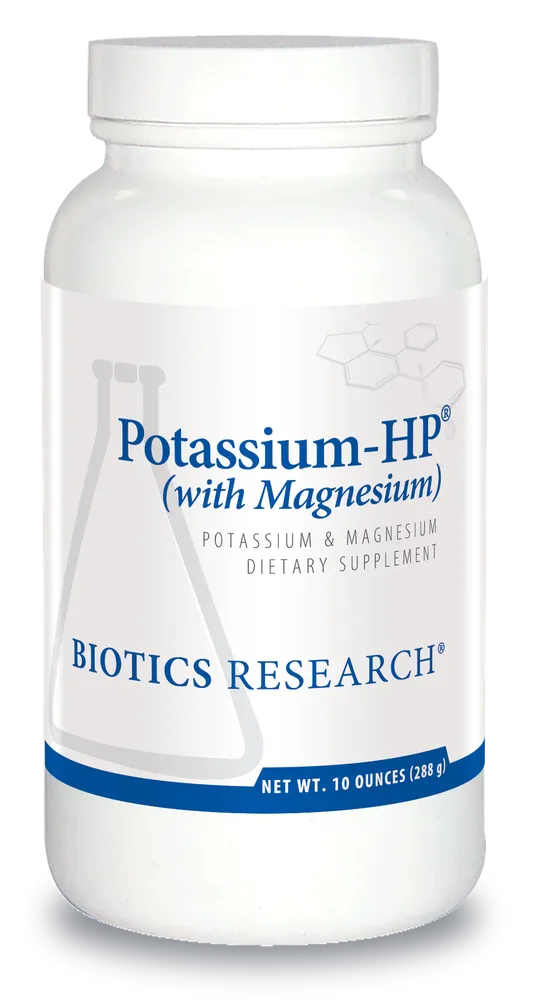 Potassium-HP with Magnesium Powder x60 Servings, 10 oz (284 g) - Biotics Research - Biotics Research