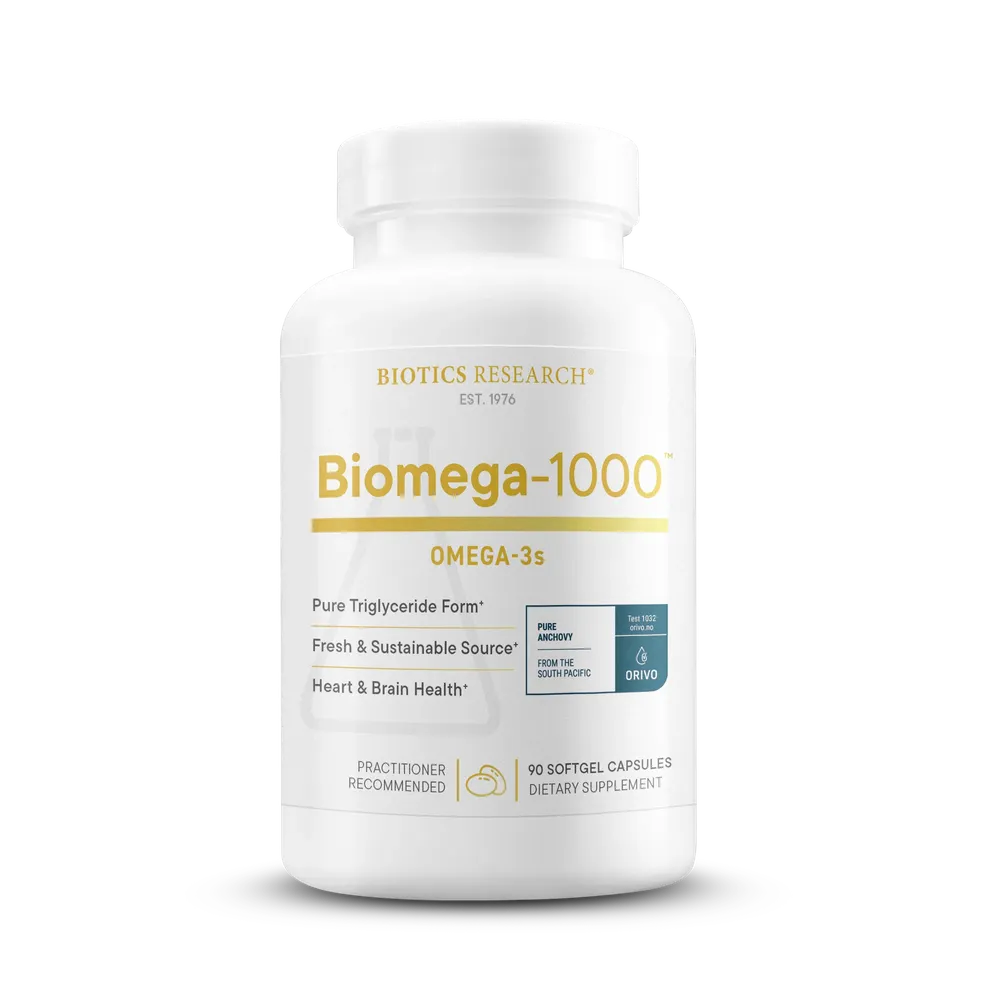 Biomega-1000 (Omega-3) x90 Softgels - Biotics Research - Biotics Research