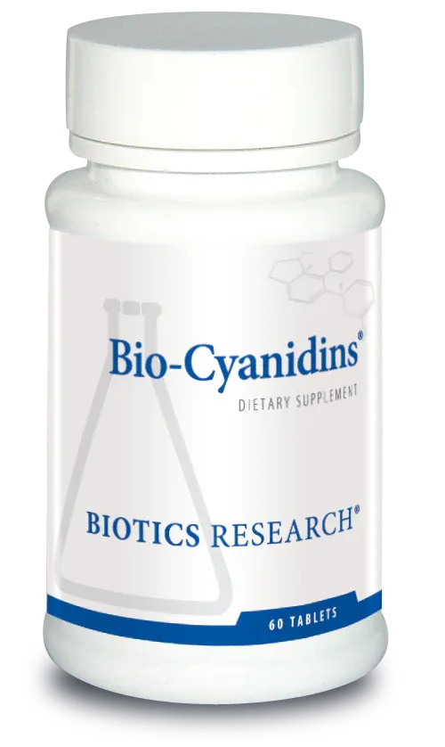 Bio Cyanidins x60 Tablets - Biotics Research - Biotics Research