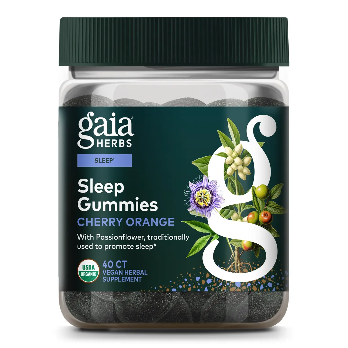 Sleep Gummies (Organic) x40 Gummies - Gaia Herbs - Gaia Herbs