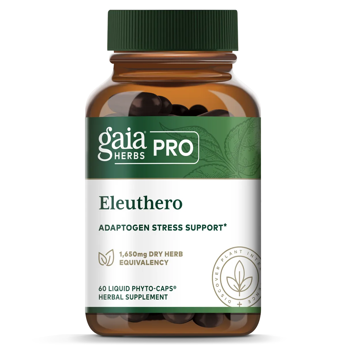 Eleuthero 277mg x60 Capsules - Gaia Herbs Pro - Gaia Herbs Pro