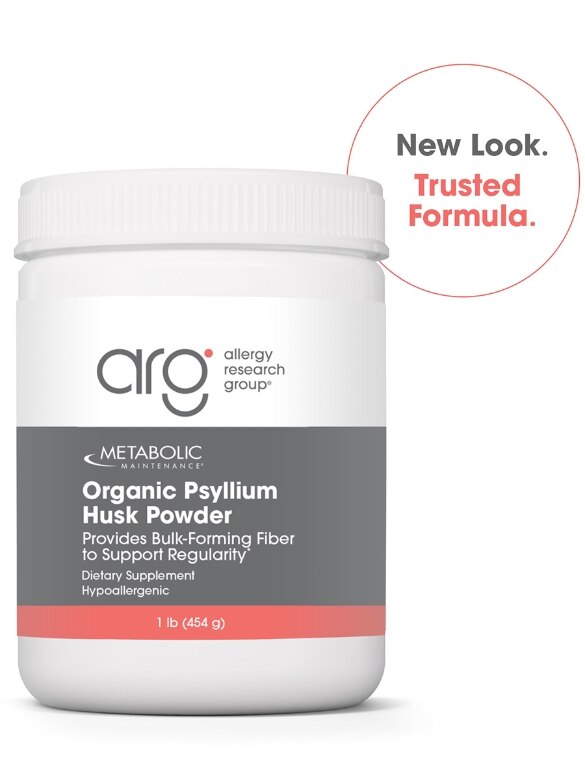 Organic Psyllium Husk Powder x150 Servings, 16 oz (454 g) - Metabolic Maintenance - Metabolic Maintenance