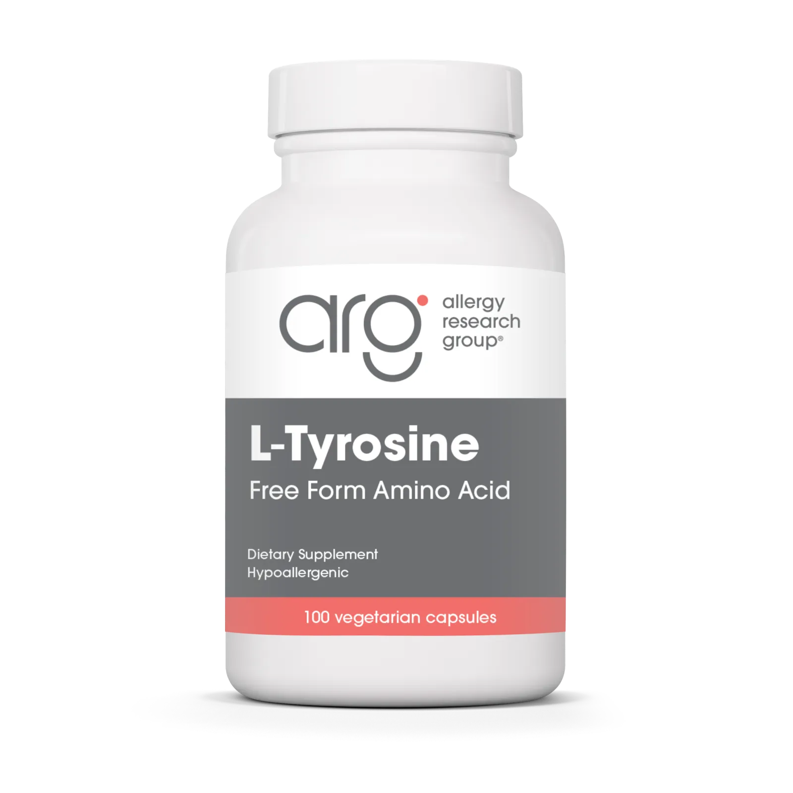 L-Tyrosine x100 Capsules - Allergy Research Group - Allergy Research Group
