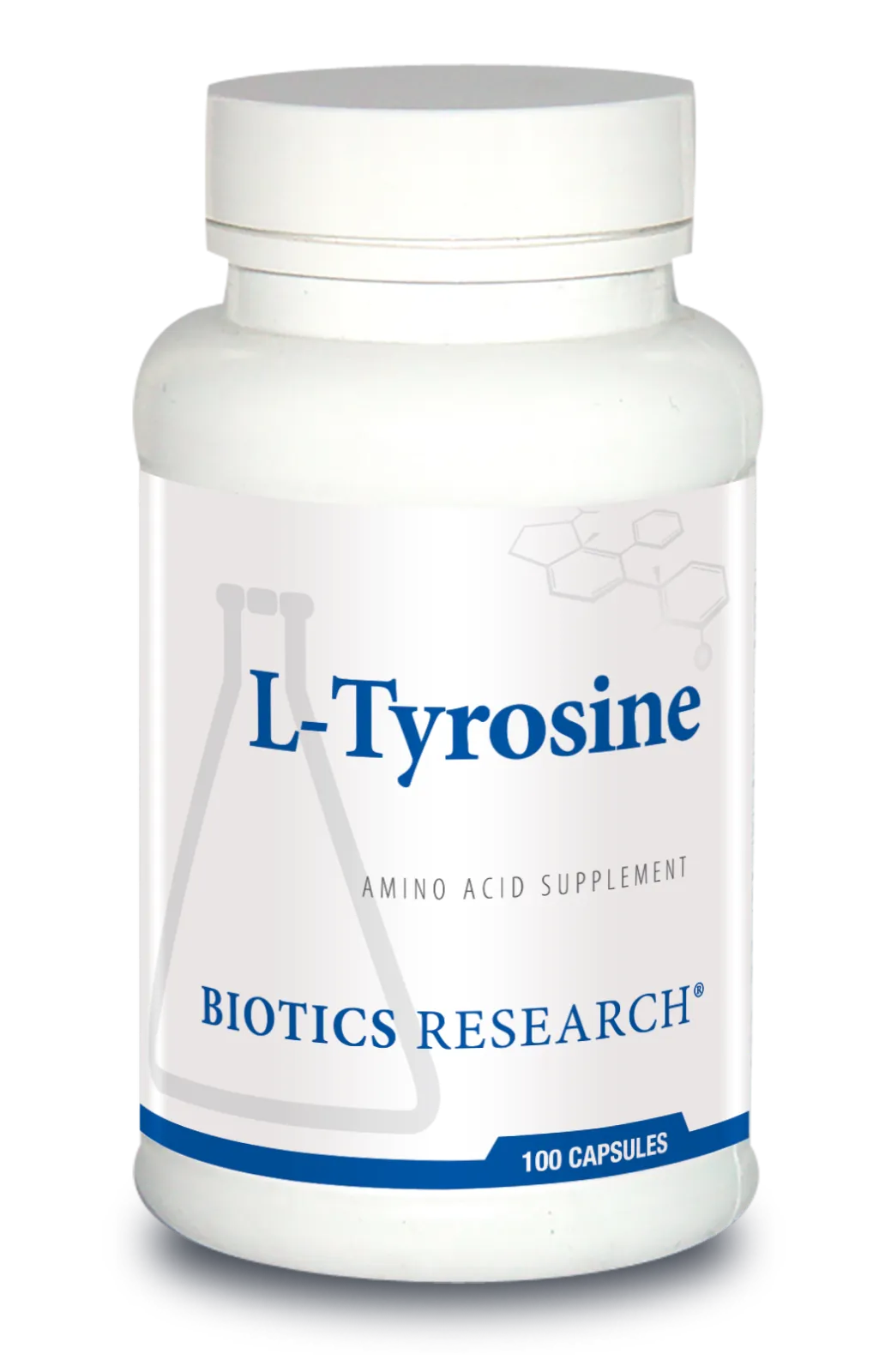 L-Tyrosine x100 Capsules - Biotics Research - Biotics Research