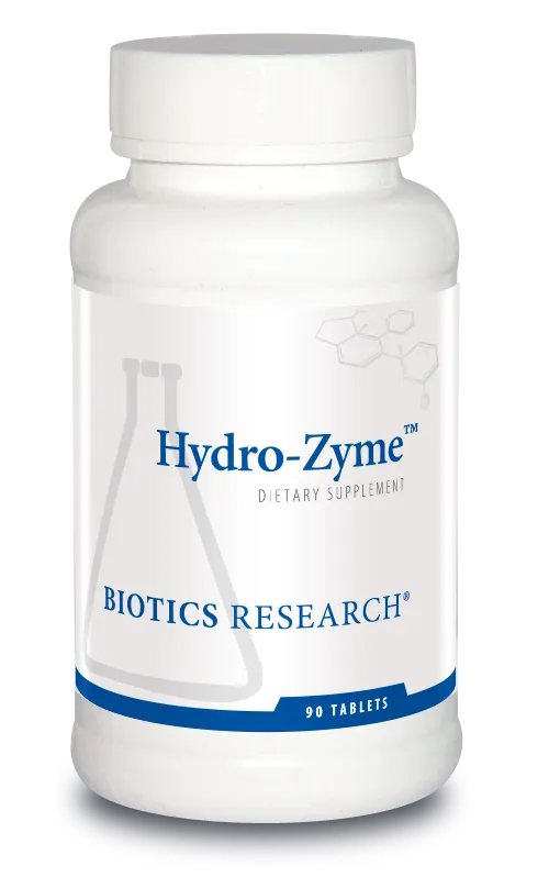 Hydro-Zyme x90 Tablets - Biotics Research - Biotics Research