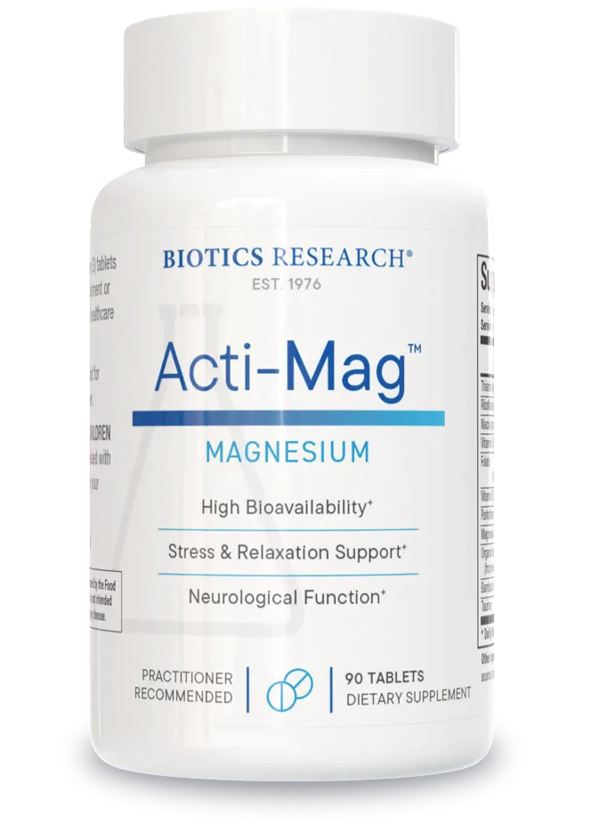 Acti-Mag x90 Capsules - Biotics Research - Biotics Research