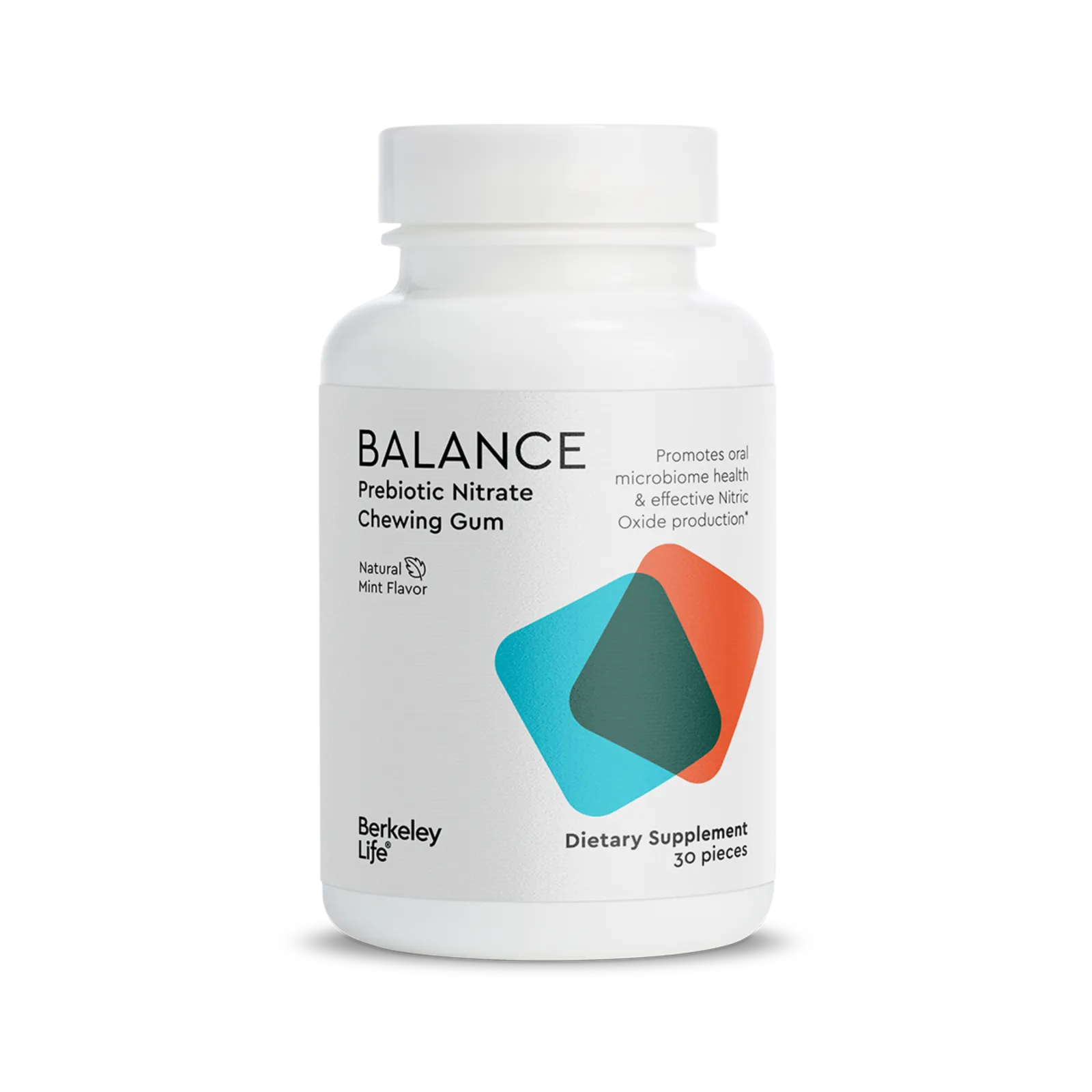 Balance (Probiotic Nitrate Chewing Gum) x30 Pieces - Berkeley Life - Berkeley Life
