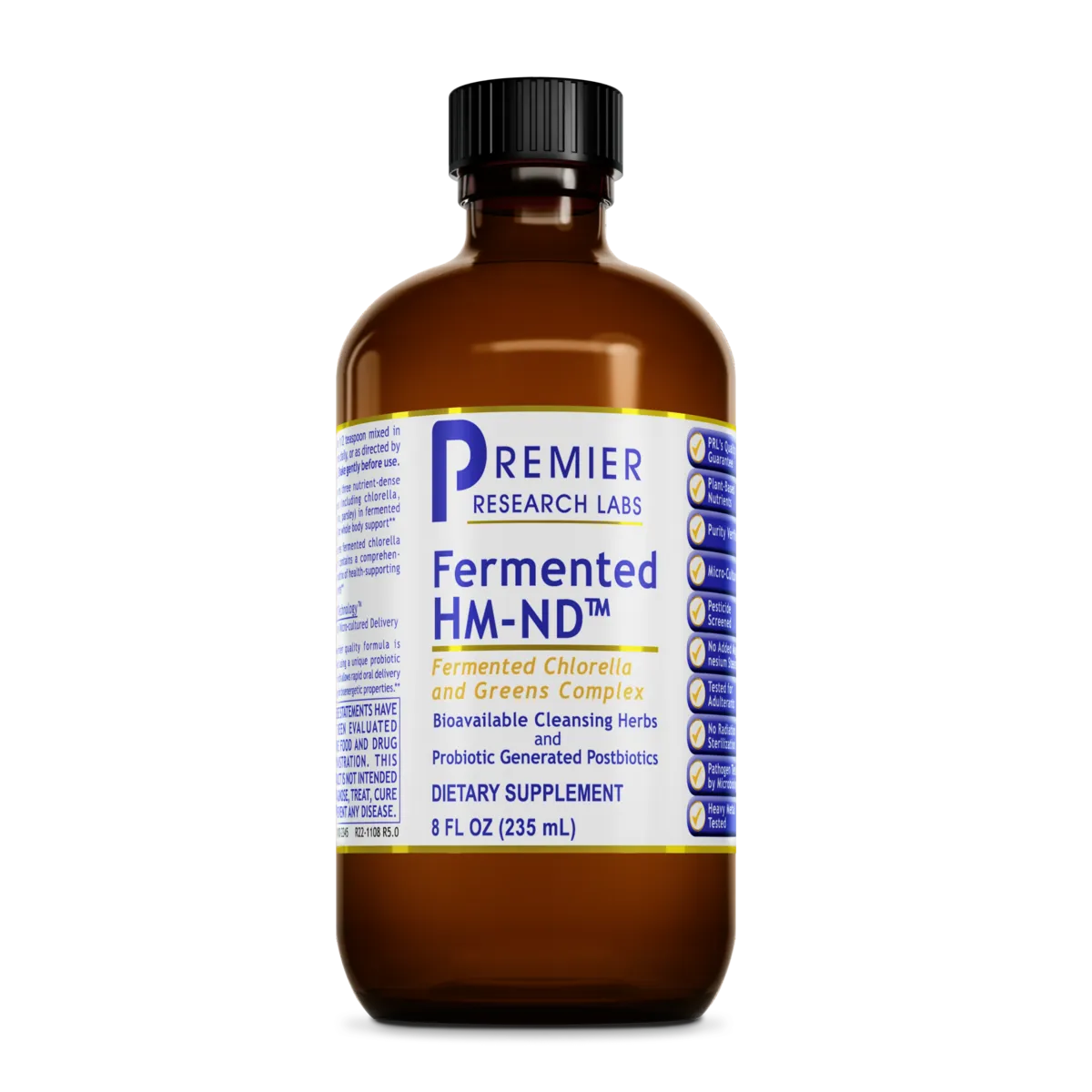 Fermented HM-ND Liquid x94 Servings, 8 fl oz (237 mL) - Premier Research Labs - Premier Research Labs