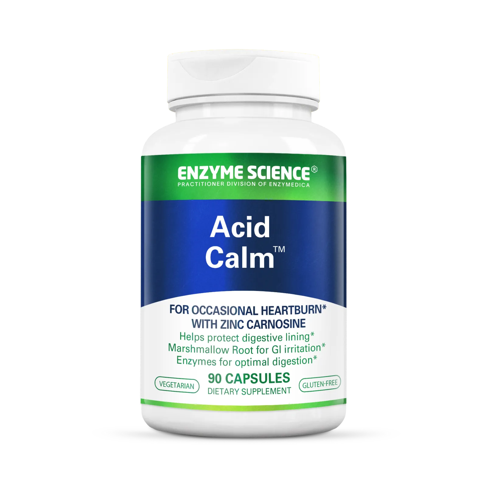 Acid Calm x90 Capsules - Enzyme Science - Enzyme Science