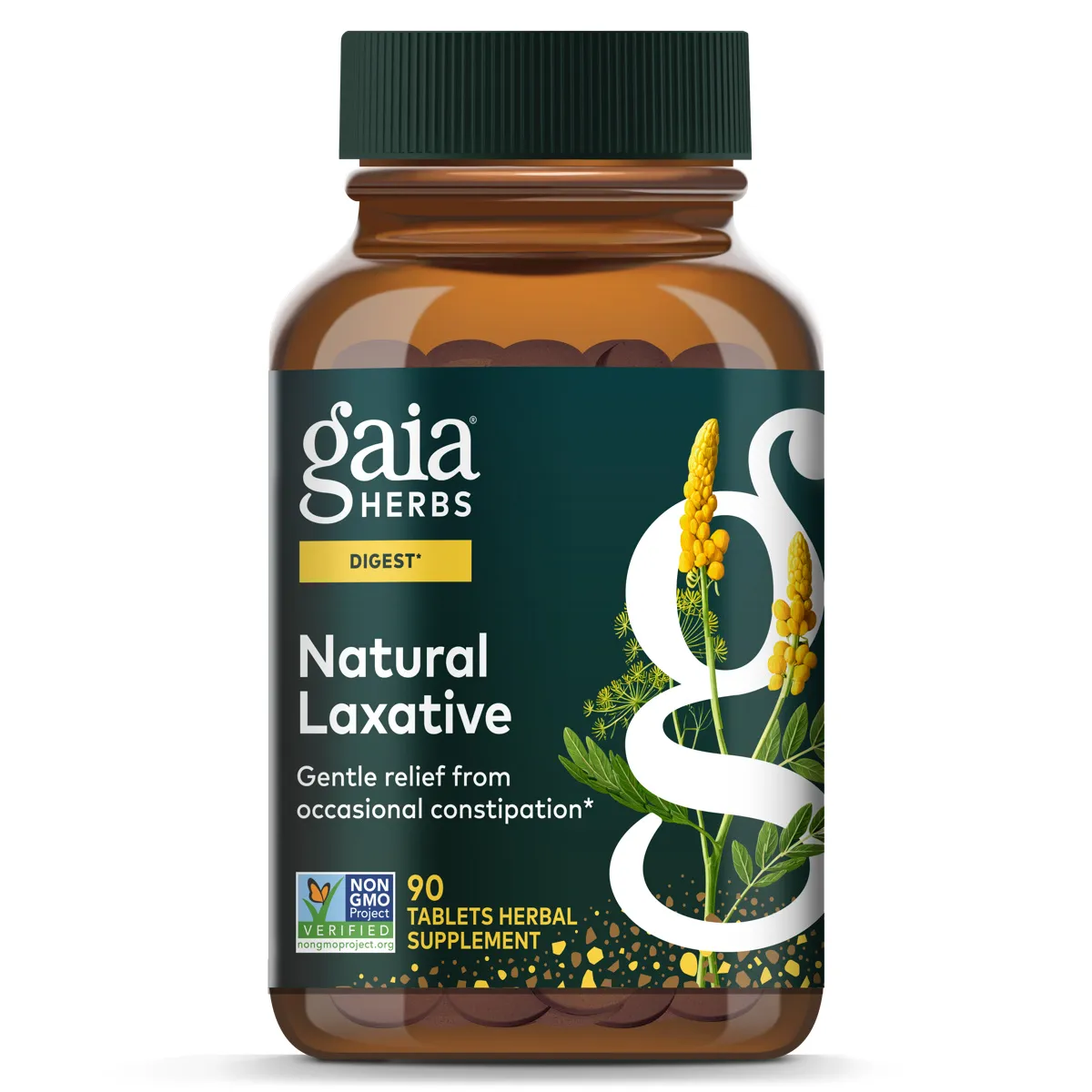 Natural Laxative x90 Tablets - Gaia Herbs - Gaia Herbs