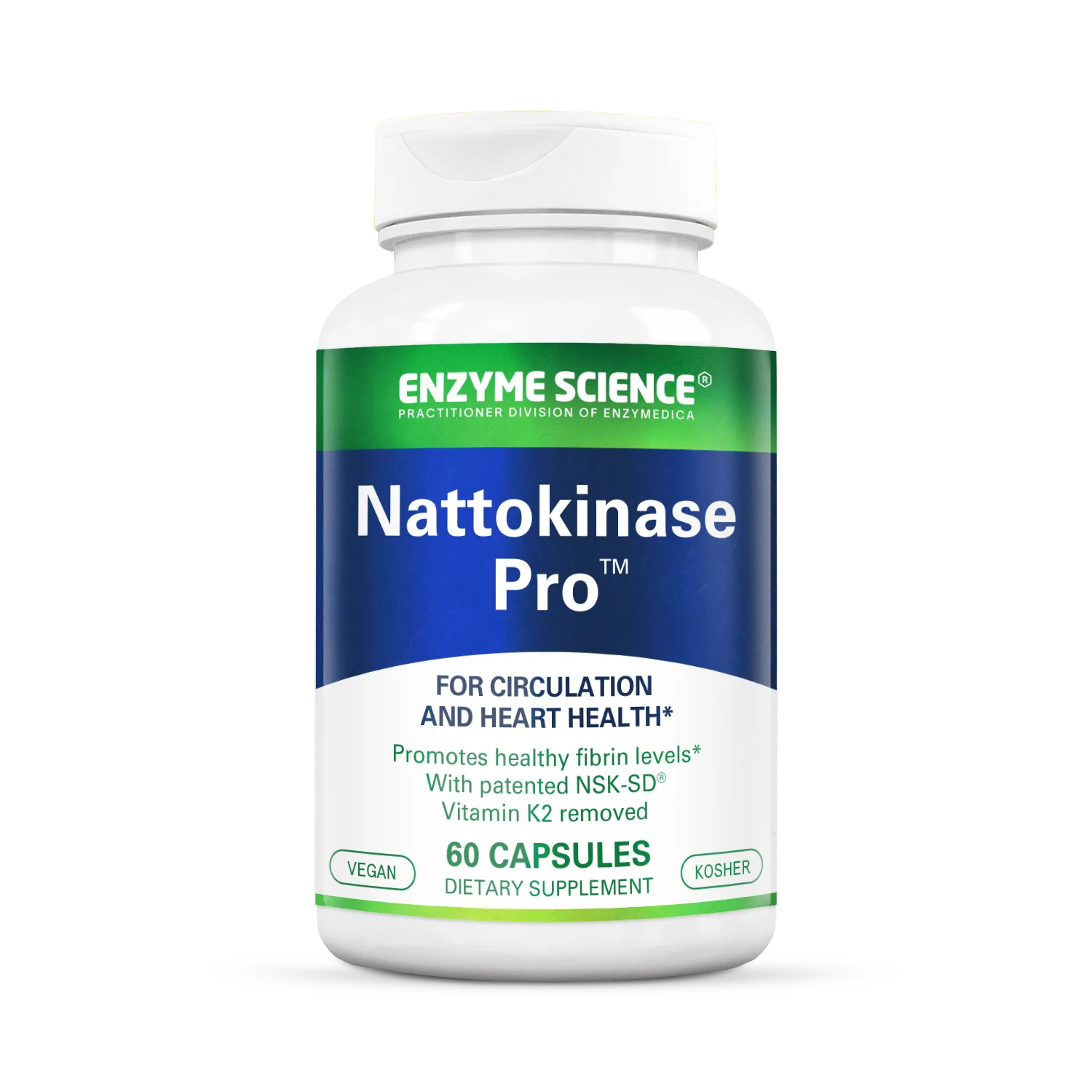 Nattokinase Pro x60 Capsules - Enzyme Science - Enzyme Science