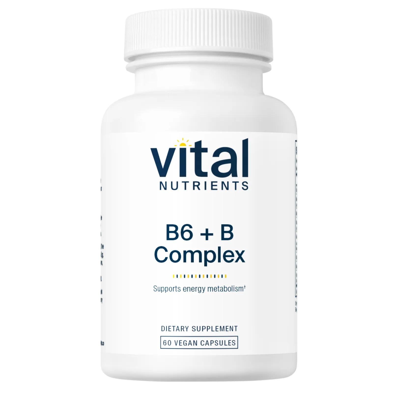 B6 + B Complex x60 Capsules - Vital Nutrients - Vital Nutrients